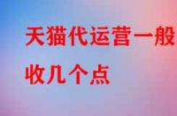 天貓代運營一般收幾個點？有哪些運營模式？