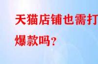 天貓店鋪也需打造爆款嗎？